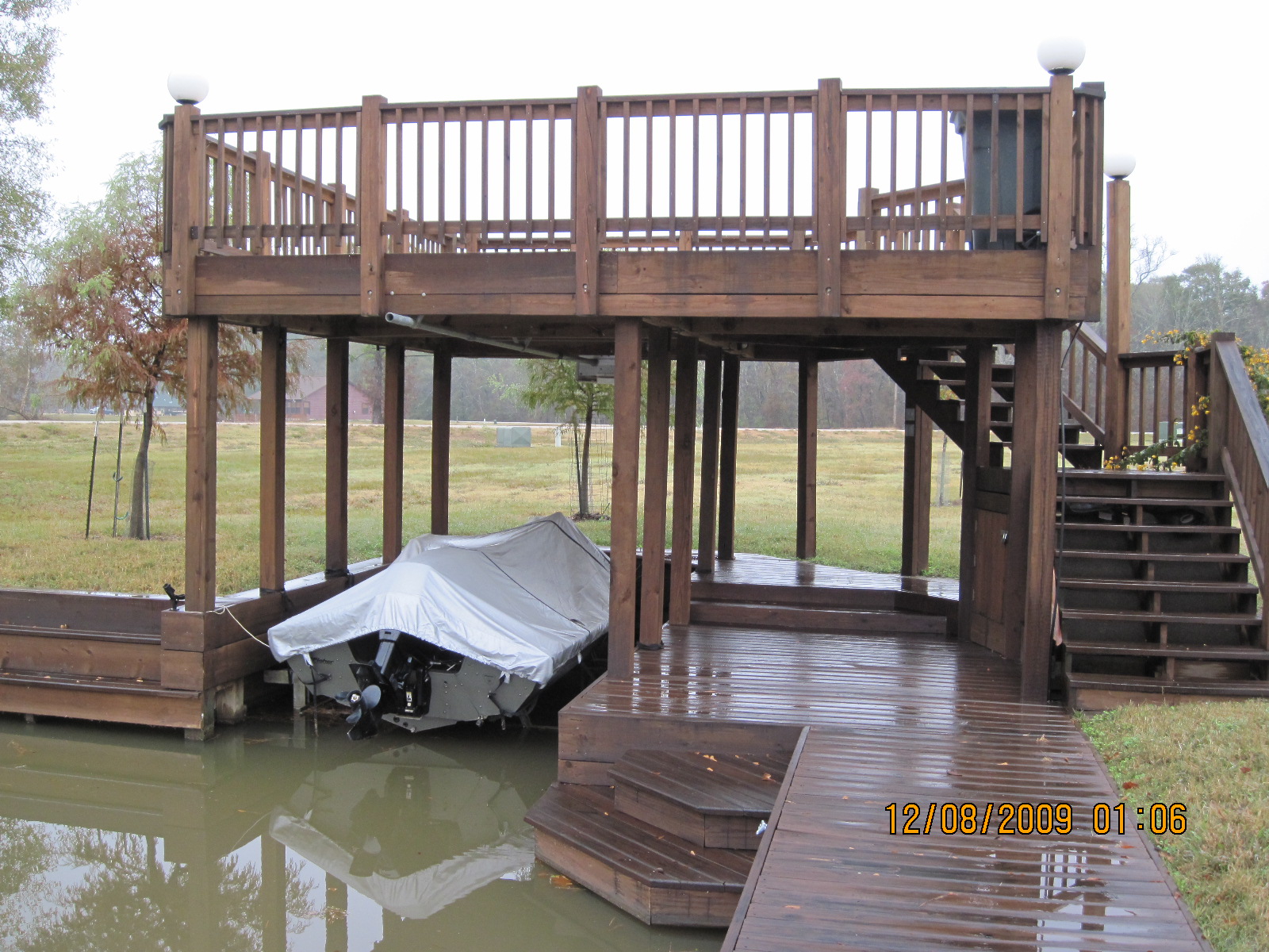 Boat Houses, Sun Decks, and Slip Covers » Waterfront Build and Repair 